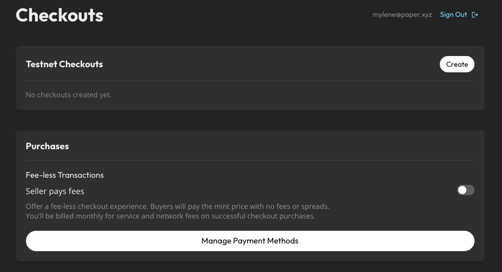 This is what your Paper Dashboard looks like