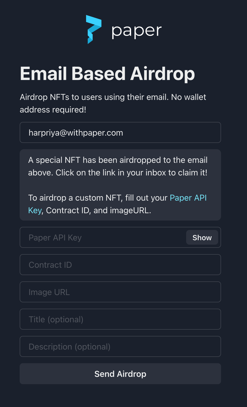 The Airdrop - The Airdrop was a weekly newsletter breaking down