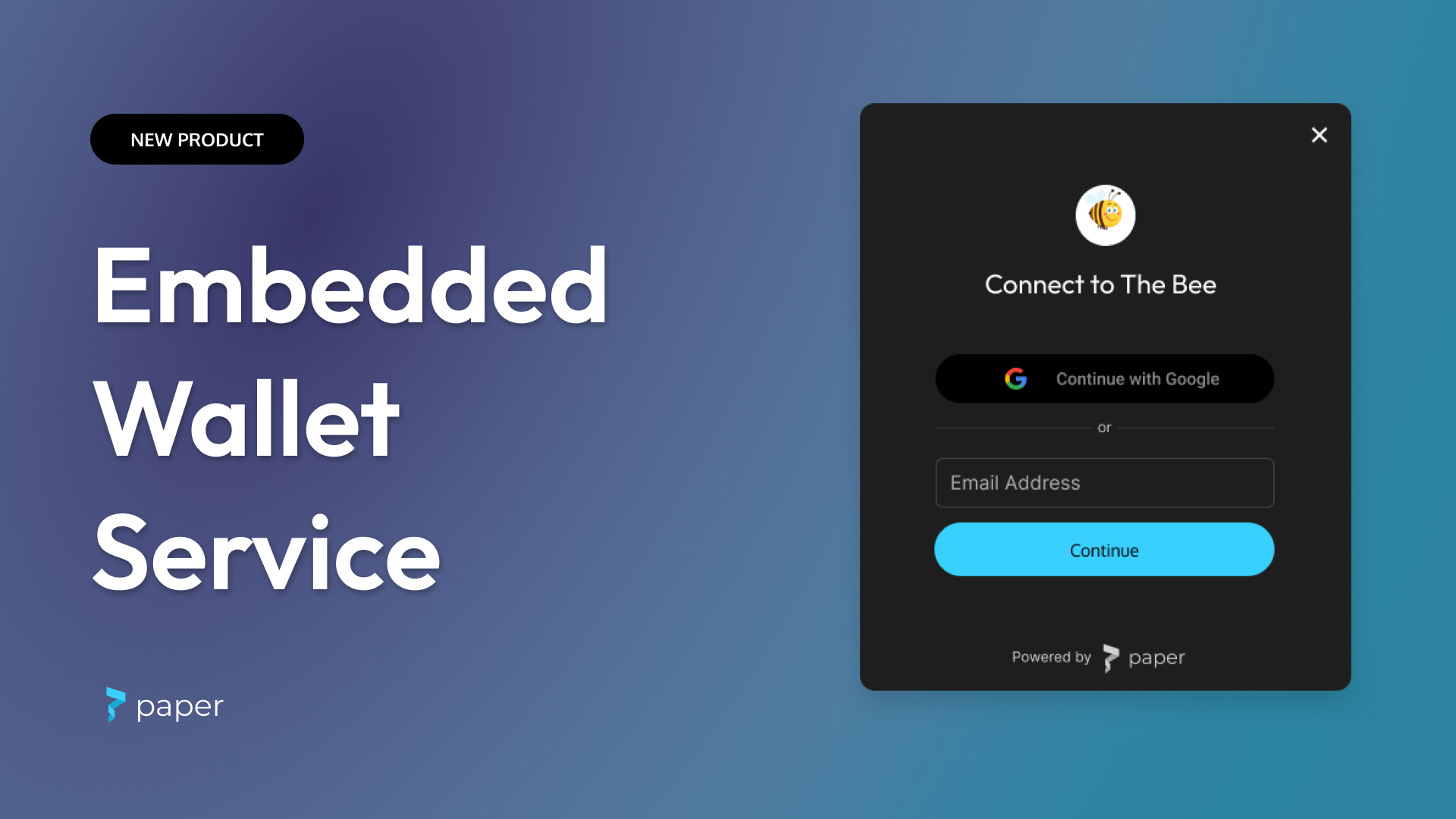 Announcing our Embedded Wallet Service