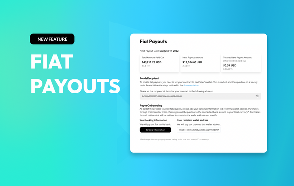 Introducing Fiat Payouts