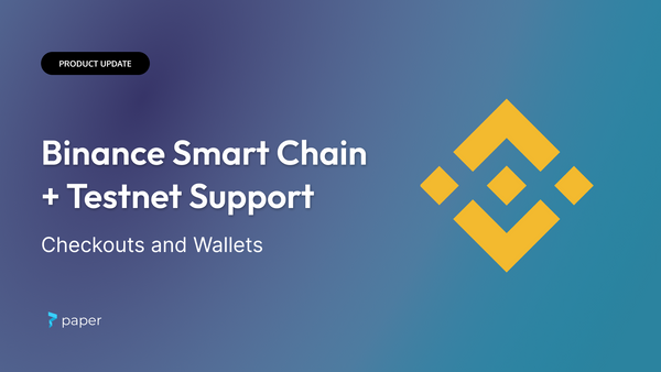 NEW: Binance Smart Chain and Testnet Support
