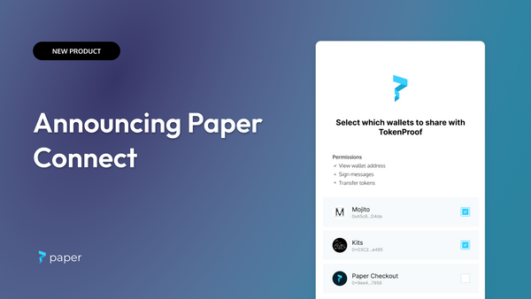 Announcing Paper Connect